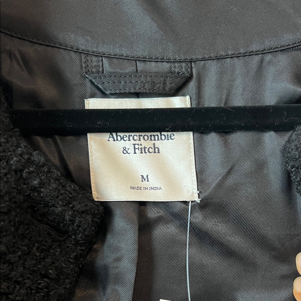Abercrombie Women's Black Tweed Jacket - Picture 2 of 3